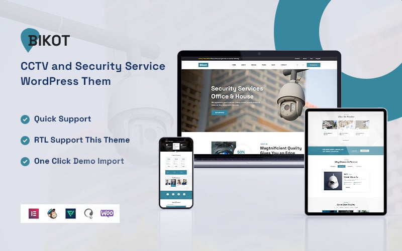 Bikot - CCTV and Security Service WordPress Theme Bikot - CCTV and Security Service WordPress Theme