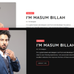 Bissas - Personal Portfolio Website Template