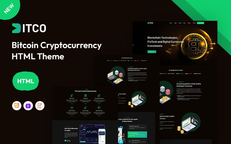 Bitco – Bitcoin & ICO Cryptocurrency Website Template Bitco – Bitcoin & ICO Cryptocurrency Website Template