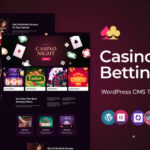 Black - Online Casino And Betting WordPress Elementor Theme