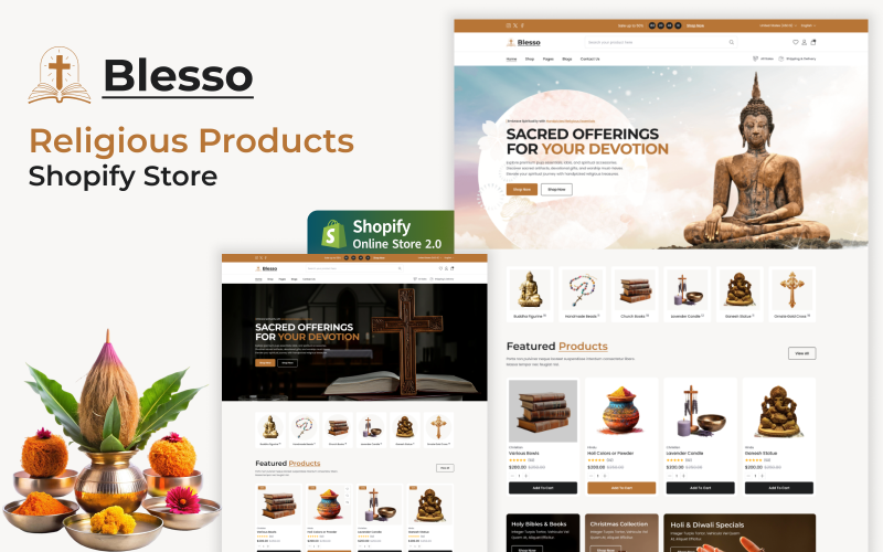 Blesso - Multipurpose Religion, Church Shopify Store Theme Blesso - Multipurpose Religion, Church Shopify Store Theme