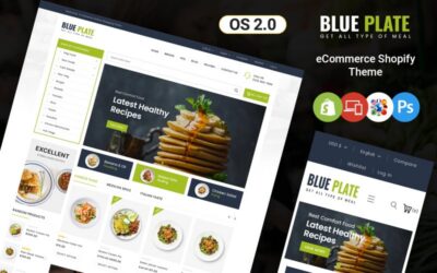 Blue Plate - Food Shopify Theme
