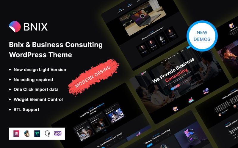 Bnix - Business Consulting WordPress Theme Bnix - Business Consulting WordPress Theme