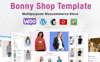 Bonny Shop Woocommerce Template