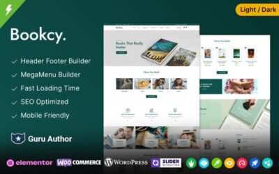 Bookcy - Book Shop and Stationary Print Store and Crafts WooCommerce Theme