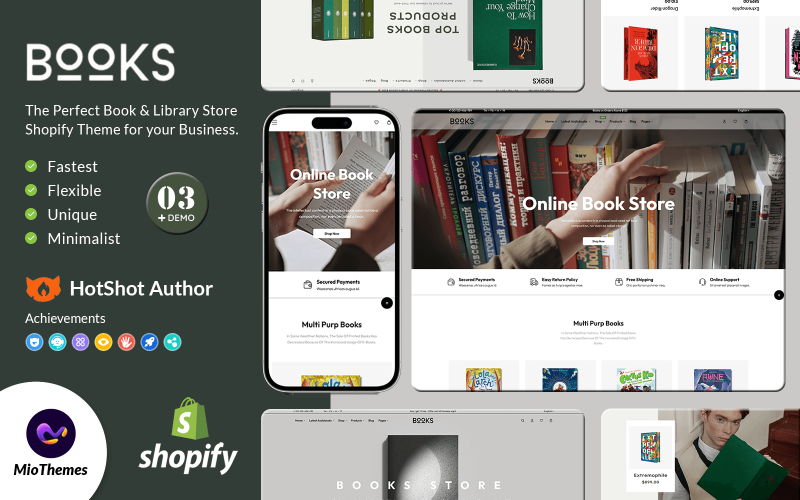 Books - Shopify 2.0 Book & Library Store Theme Books - Shopify 2.0 Book & Library Store Theme