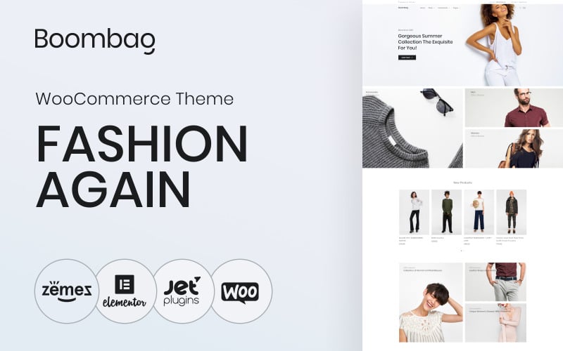 Boombag - Apparel ECommerce Modern Elementor WooCommerce Theme Boombag - Apparel ECommerce Modern Elementor WooCommerce Theme