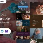Bornclick - Baby Born Photography And Photo Portfolio WordPress Elementor Theme