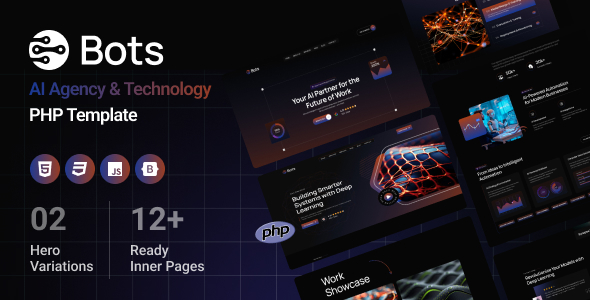BOTS - AI Agency & Technology PHP Template BOTS - AI Agency & Technology PHP Template