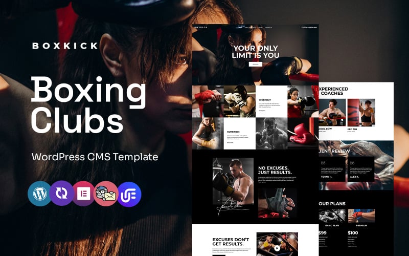 Boxkick - Boxing club And Training School WordPress Elementor Theme Boxkick - Boxing club And Training School WordPress Elementor Theme
