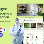 Bugex - Pest Control Shop Multipurpose WooCommerce Theme