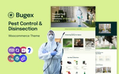 Bugex - Pest Control Shop Multipurpose WooCommerce Theme