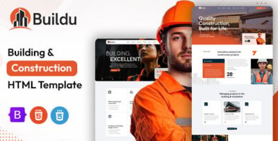 Buildu – Construction HTML Template