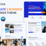 BuzCorp – Modern Corporate & Business Consulting WordPress Theme with Elementor