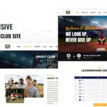 Buzzball - Baseball Sports Multipage HTML5 Website Template