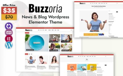 Buzzoria - Multipurpose Blog and News Woocommerce Theme
