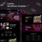 Caceno - Casino And Gambling WordPress Elementor Theme