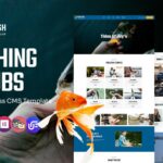 Cafish - Fishing River & Fish Hunting Club WordPress Elementor Theme