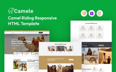 Camele - Camel Riding Responsive Website Template