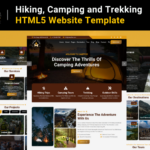 Campfire - Hiking, Camping and Trekking HTML5 Website Template