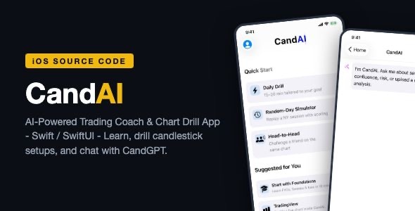 CandAI | AI Trading Coach and Chart Drill - SwiftUI CandAI | AI Trading Coach and Chart Drill - SwiftUI