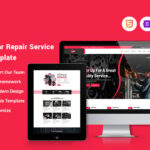 Cardx - Car Repair Service Website Template