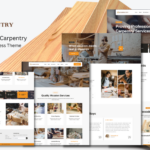 Carpentry - WoodWork & Carpentry Services WordPress Services