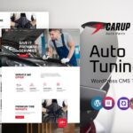 Carup -  Auto Parts And Tuning WordPress Elementor Theme
