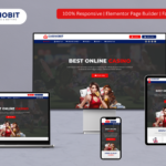 Casino Bit - Online Casino & Betting WooCommerce Elementor Template
