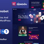 Casinobet - Online Casino and Gambling Elementor WordPress Responsive Theme