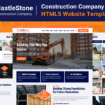 CastleStone - Construction Company HTML5 Website Template