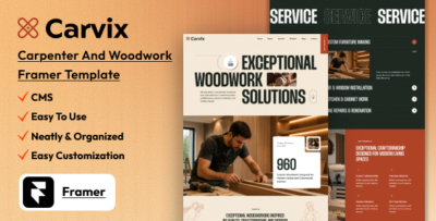 Cervix — Woodworking & Carpentry Framer Template