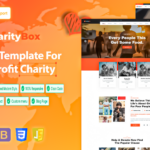 Charitybox -  Non Profit Charity Website Template