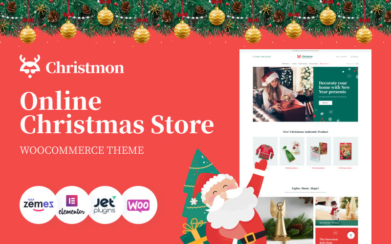 Christmon - Christmas Handicraft eCommerce Website WooCommerce Theme Christmon - Christmas Handicraft eCommerce Website WooCommerce Theme