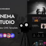 Cinembox -  Cinema Studio WordPress Elementor Theme