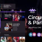 Circas - Circus Show And  Entertainment WordPress Elementor Theme
