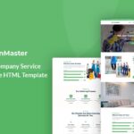 Cleanmaster - Cleaning Company Service HTML5 Website Template