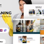 Cleanox - Cleaning & Maintenance Service WordPress Elementor Theme