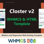 Closter v2 HTML and WHMCS Theme