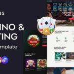 Clubs - Online Casino, Games and Betting WordPress Elementor CMS Theme