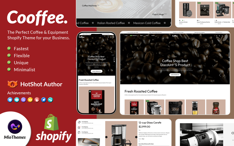 Coffee - Equipment eCommerce Shopify Theme Coffee - Equipment eCommerce Shopify Theme