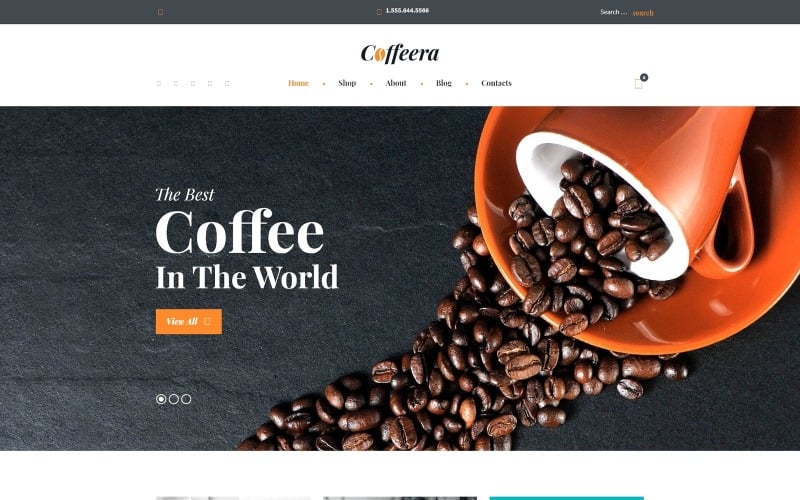 Coffee Shop WooCommerce Theme Coffee Shop WooCommerce Theme