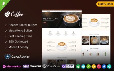 Coffee - Tea and Coffee Shop WordPress WooCommerce Theme