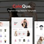 Colaque - Fashion Shop Website Template