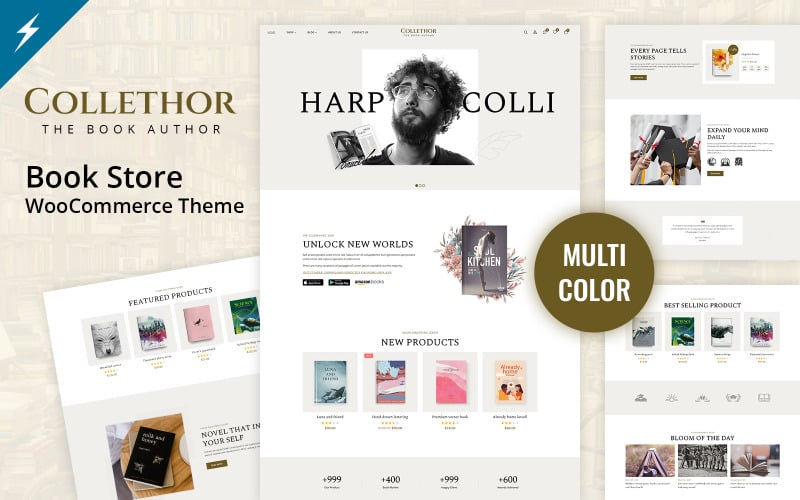 Collethor - Book Store WooCommerce WordPress Theme Collethor - Book Store WooCommerce WordPress Theme