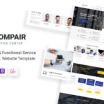 Compair - Service Center Multipage HTML5 Website Template