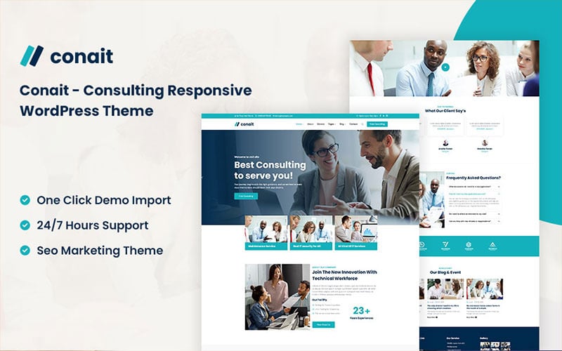 Conait - Consulting Responsive WordPress Theme Conait - Consulting Responsive WordPress Theme