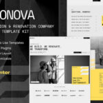 Conova — Construction & Renovation Company Elementor Template Kit