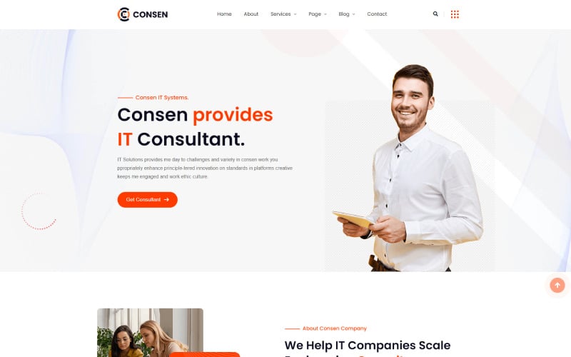 Consen – IT Consulting and Finance HTML5 Template Consen – IT Consulting and Finance HTML5 Template
