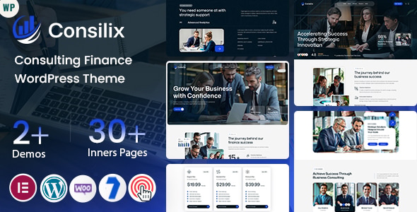 Consilix - Consulting Finance WordPress Theme Consilix - Consulting Finance WordPress Theme
